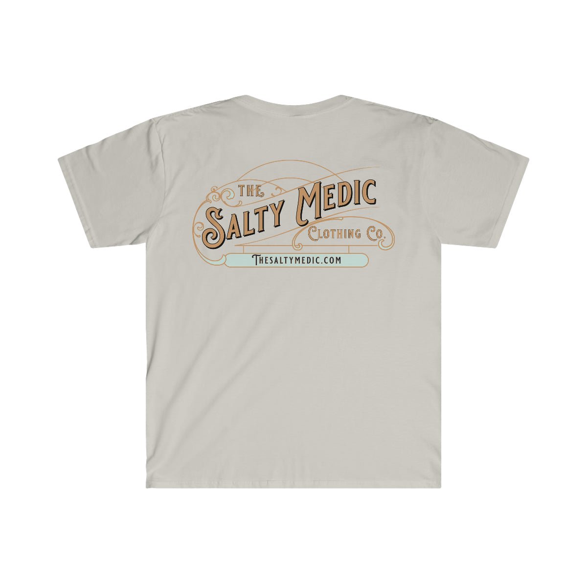 The Salty Medic Logo Softstyle T-Shirt - Salty Medic Clothing Co.