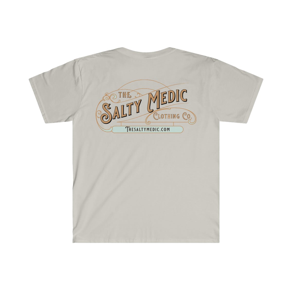 The Salty Medic Logo Softstyle T-Shirt