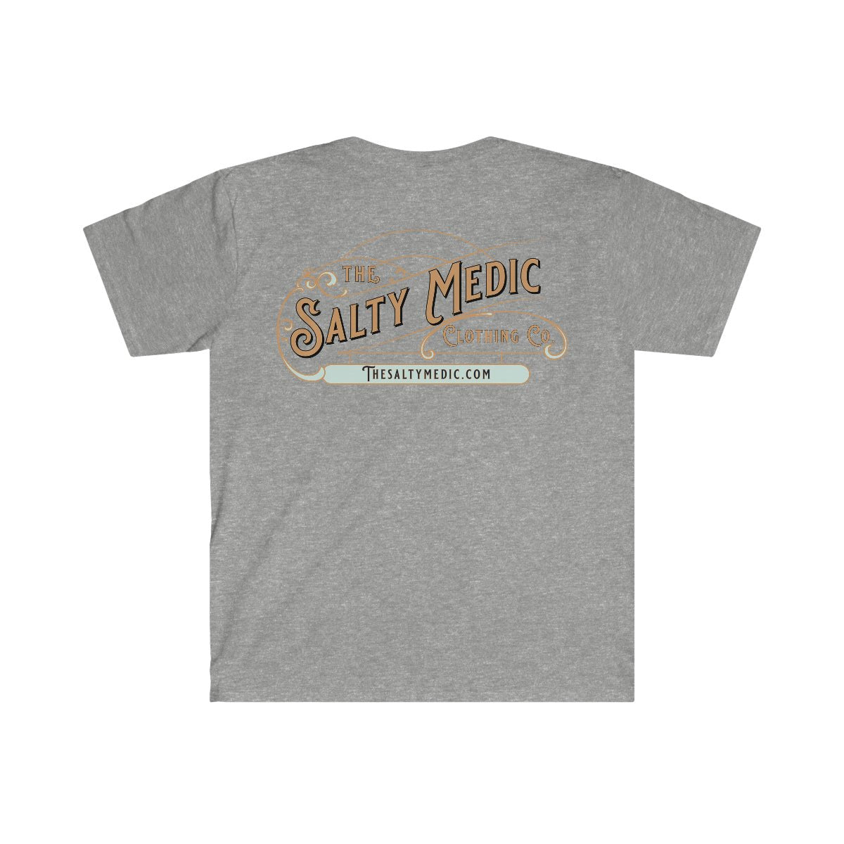 The Salty Medic Logo Softstyle T-Shirt - Salty Medic Clothing Co.