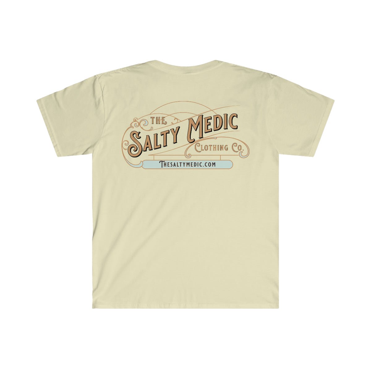 The Salty Medic Logo Softstyle T-Shirt