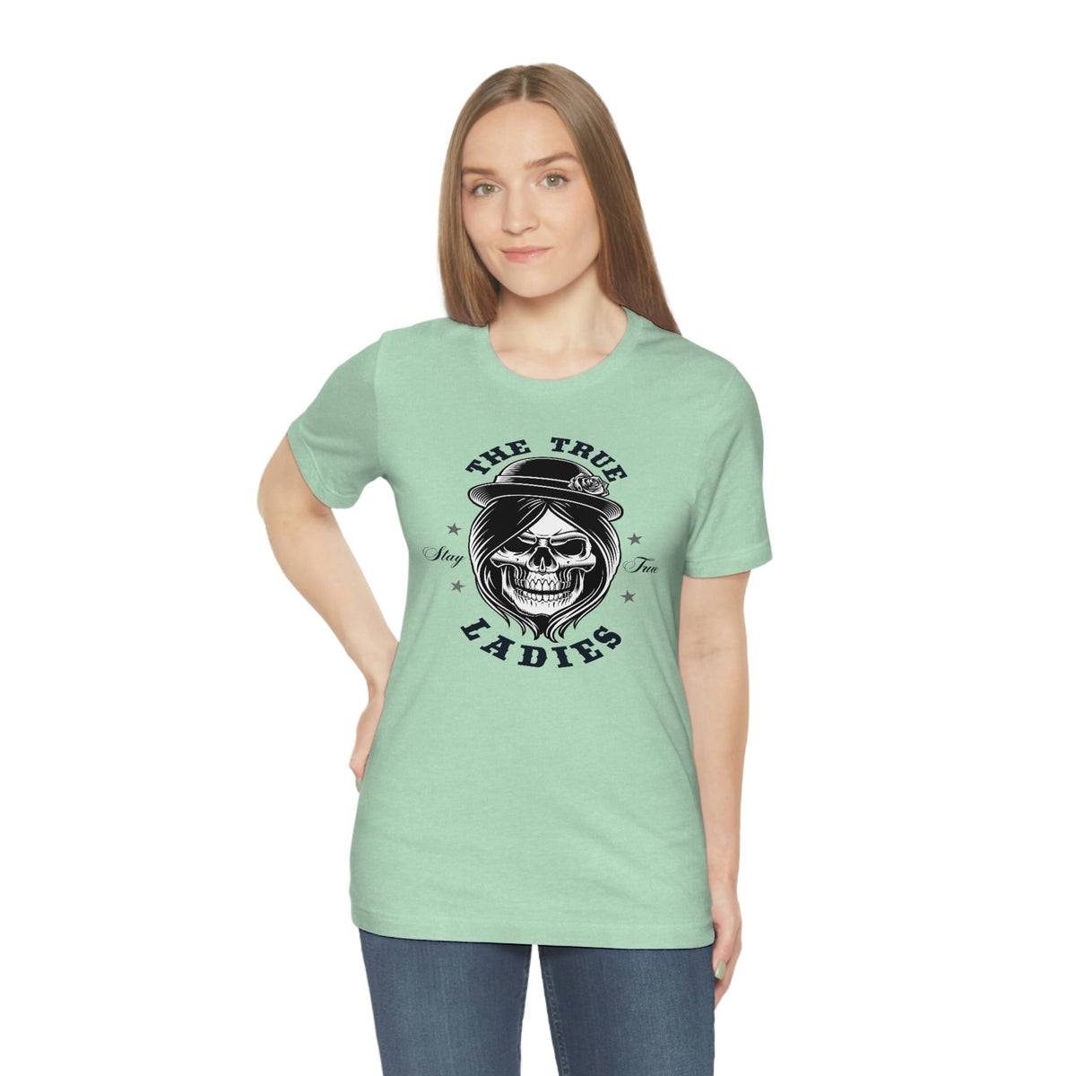 The True Ladies', Stay True Women's Short Sleeve Tee Heather Mint