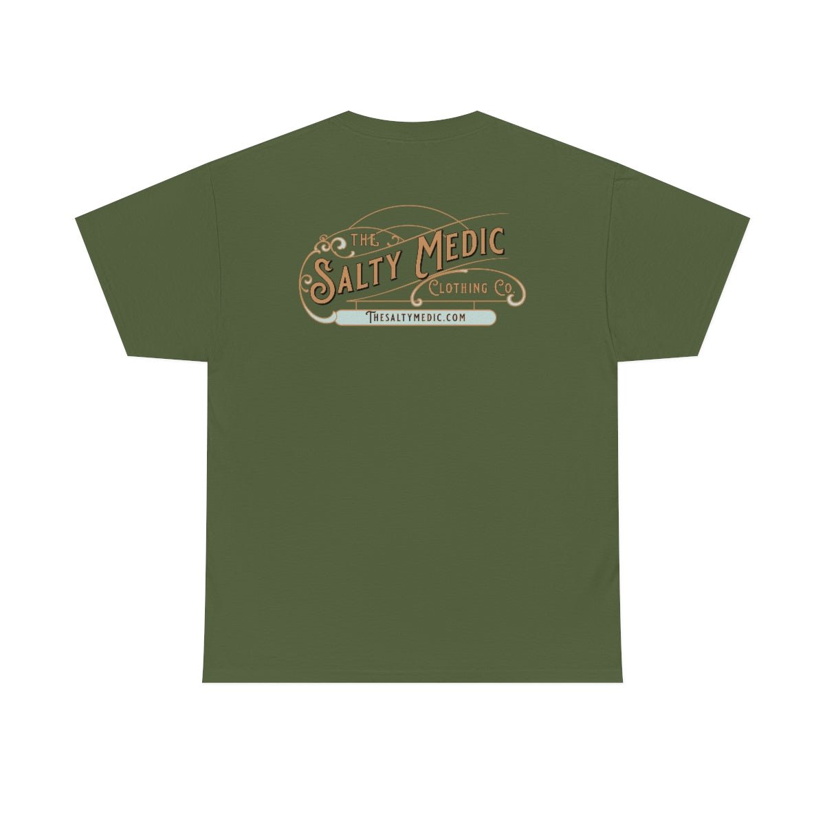 There's always time for beer Men's Heavy Cotton Tee - Salty Medic Clothing Co.