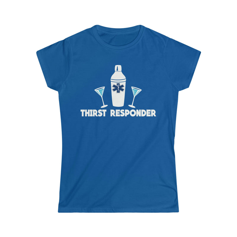 Thirst Responder Women's Soft Style Tee - Salty Medic Clothing Co.