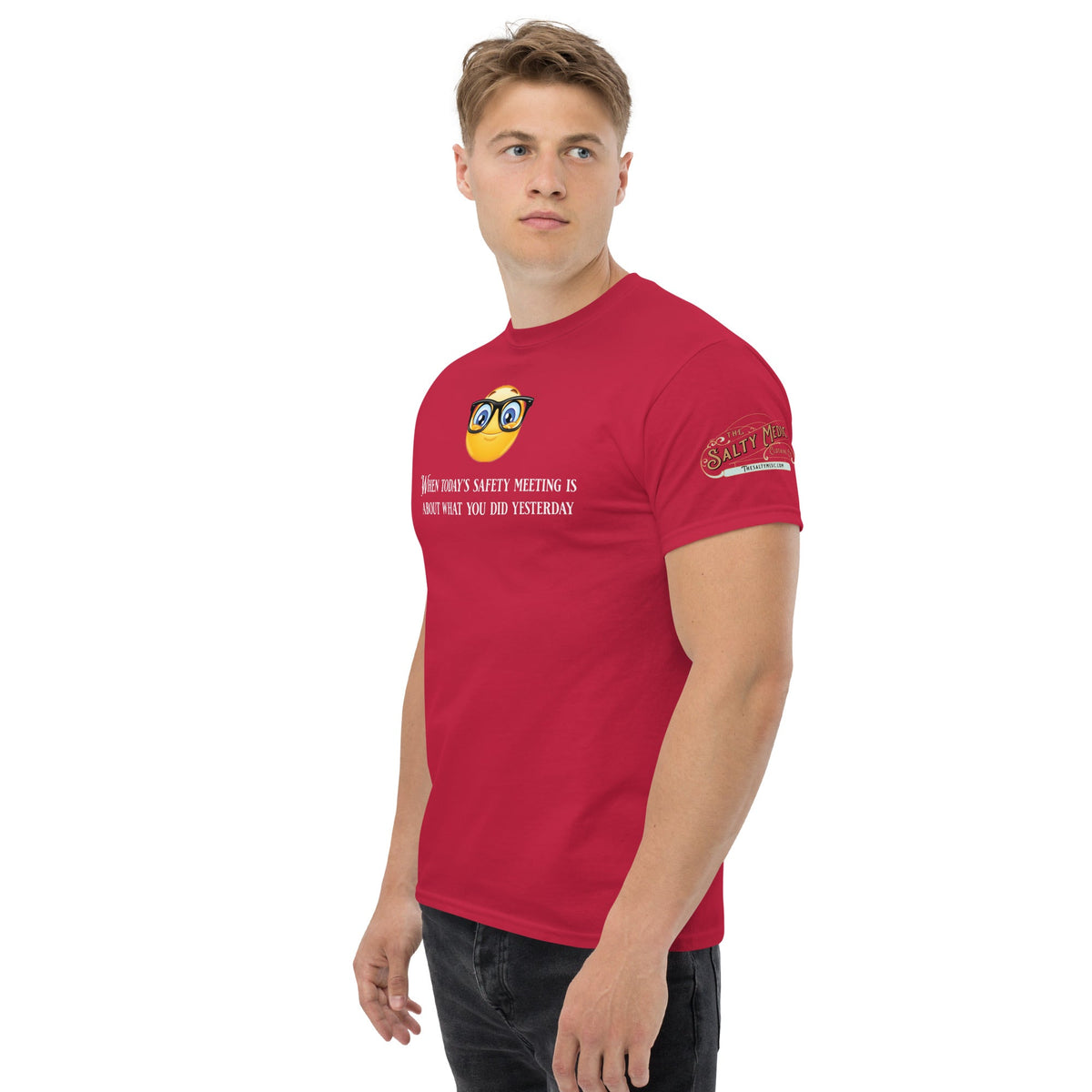 Today's safety meeting Men's classic tee