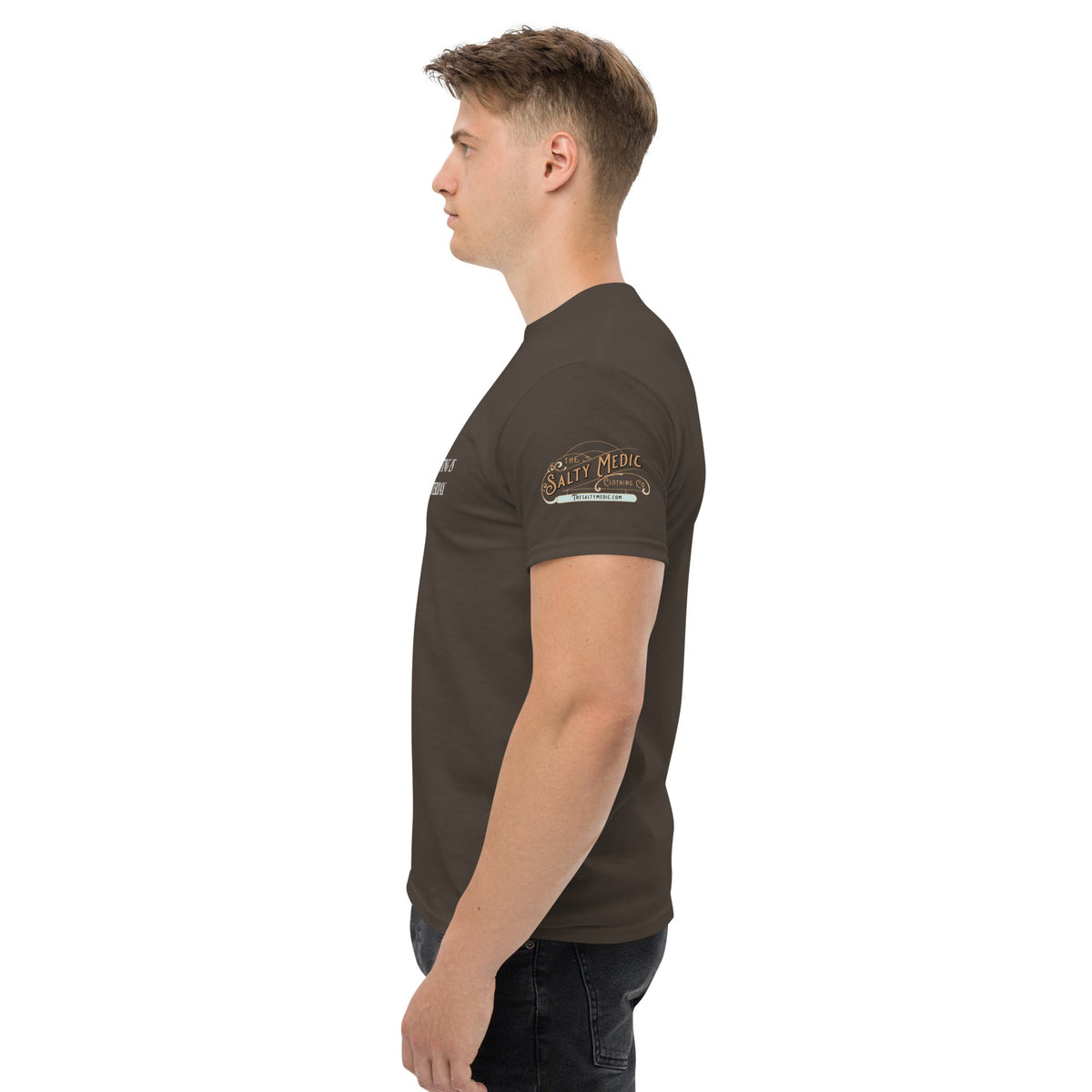 Today's safety meeting Men's classic tee - Salty Medic Clothing Co.