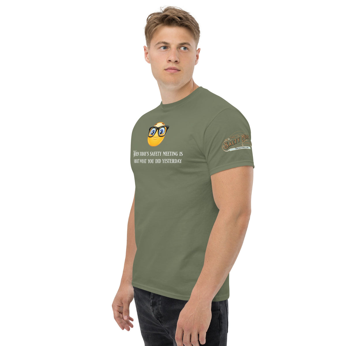 Today's safety meeting Men's classic tee