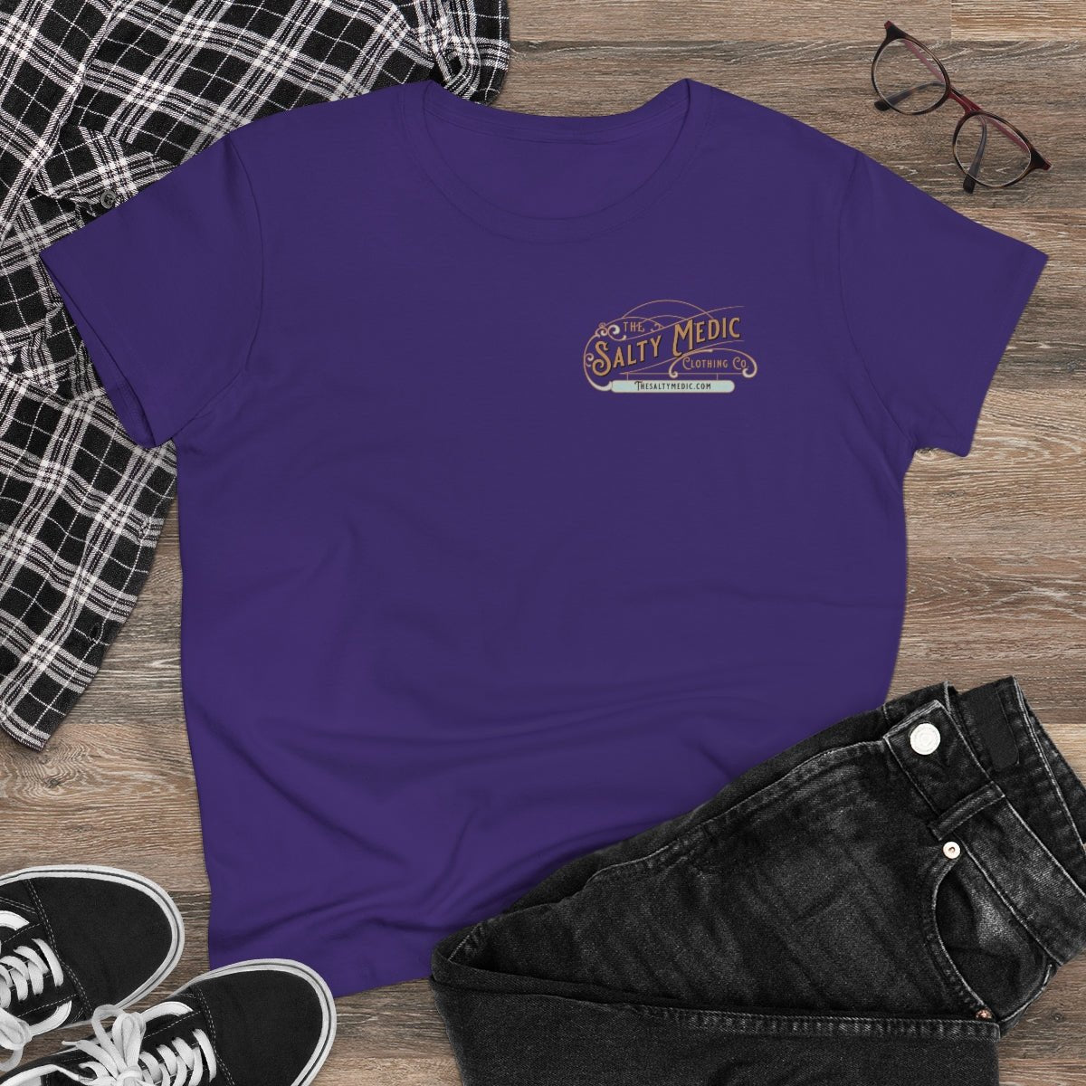 We Will Never Forget Women's Midweight Cotton Tee