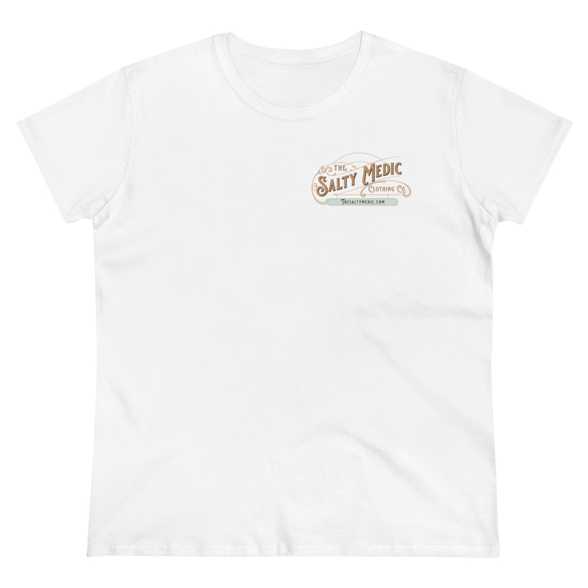 We Will Never Forget Women's Midweight Cotton Tee White