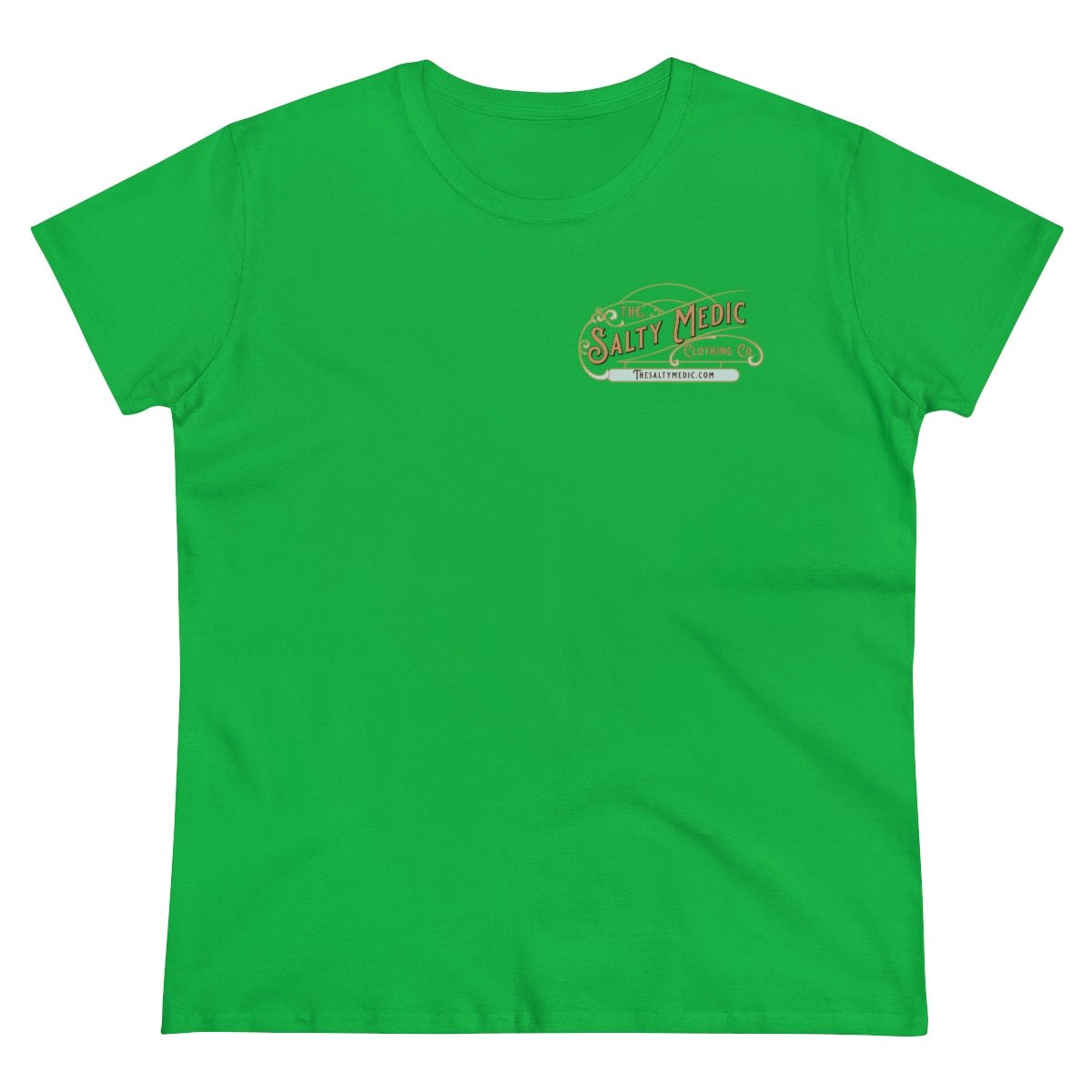 We Will Never Forget Women's Midweight Cotton Tee Irish Green