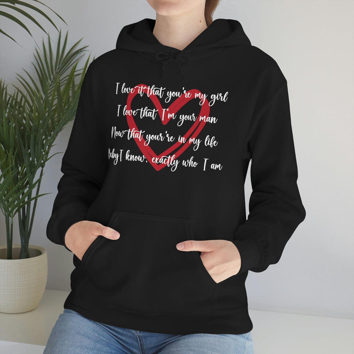 Who I Am Unisex Heavy Blend™ Hooded Sweatshirt