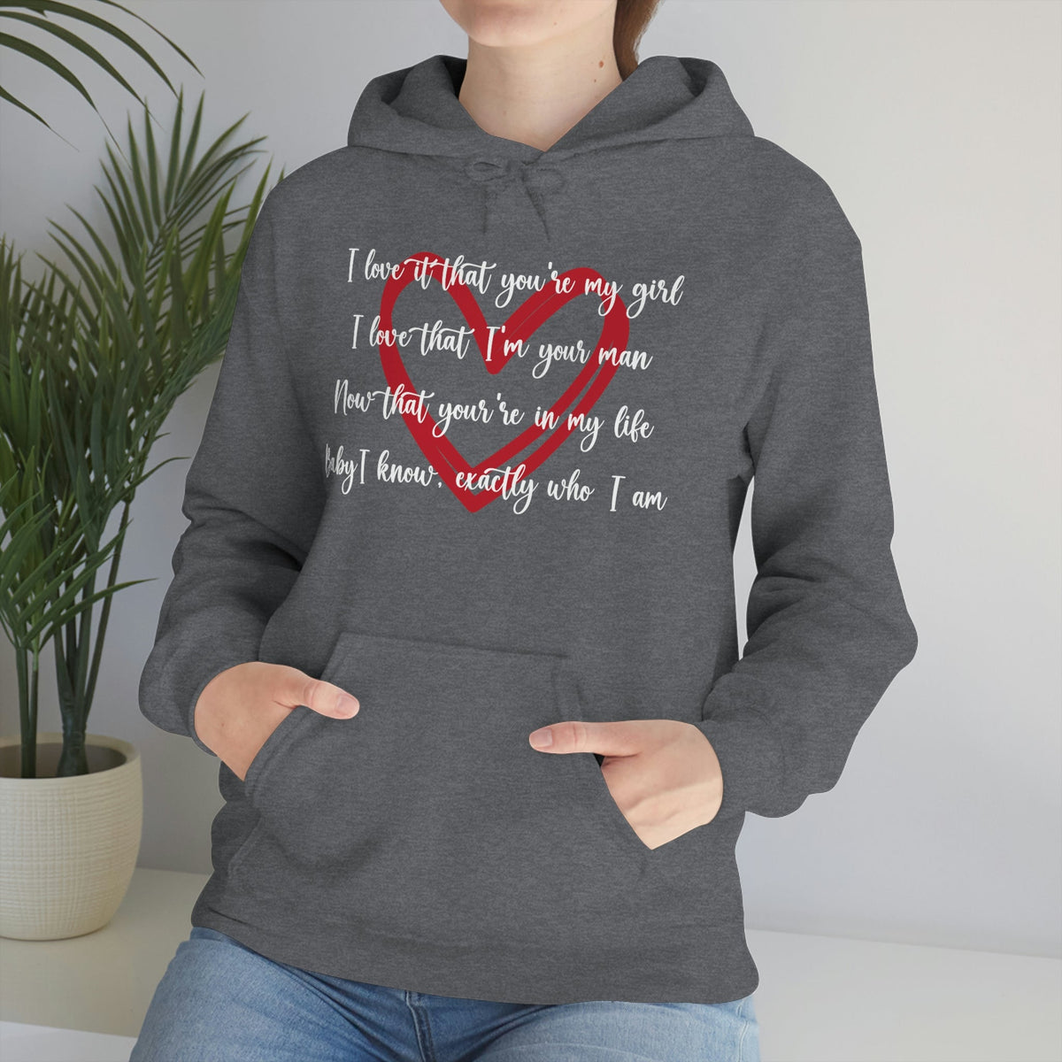 Who I Am Unisex Heavy Blend™ Hooded Sweatshirt