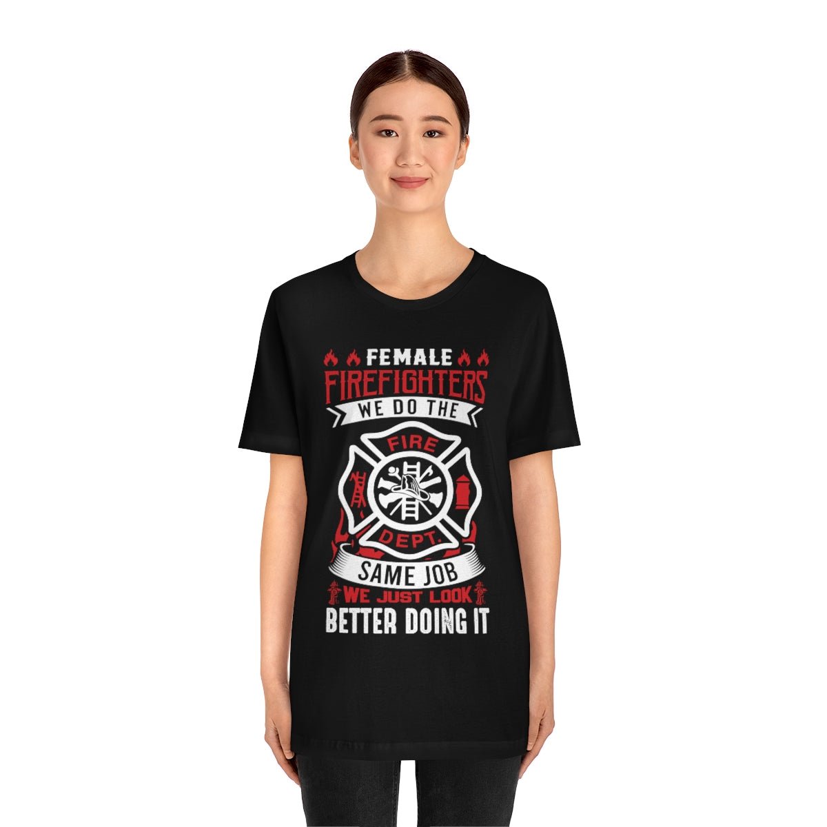 Women Firefighters Short Sleeve Tee