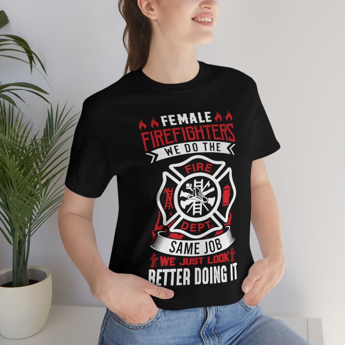 Women Firefighters Short Sleeve Tee