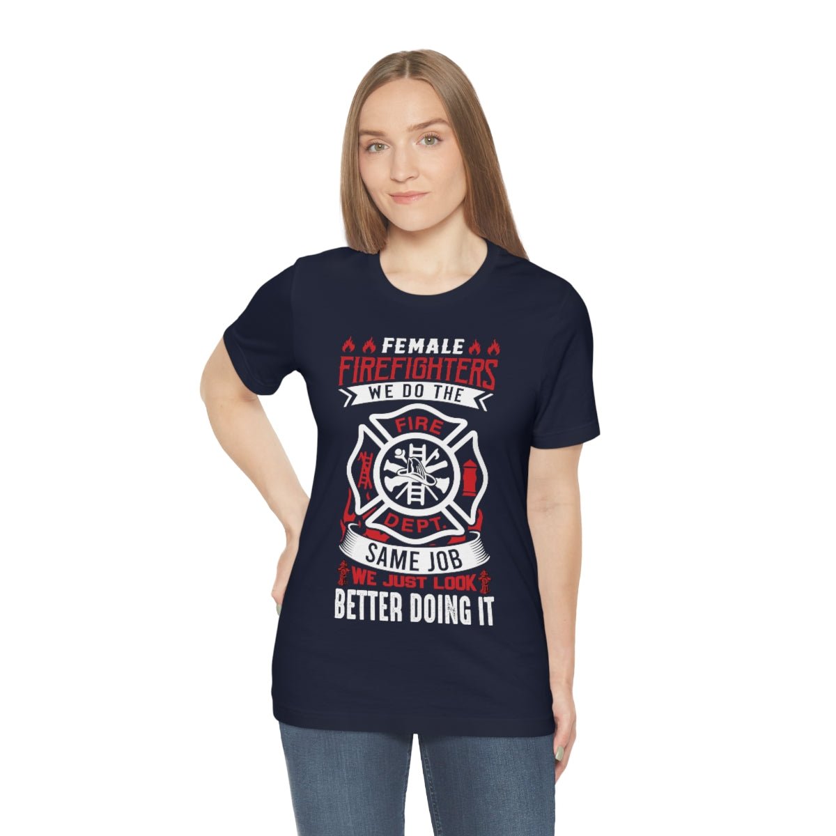 Women Firefighters Short Sleeve Tee