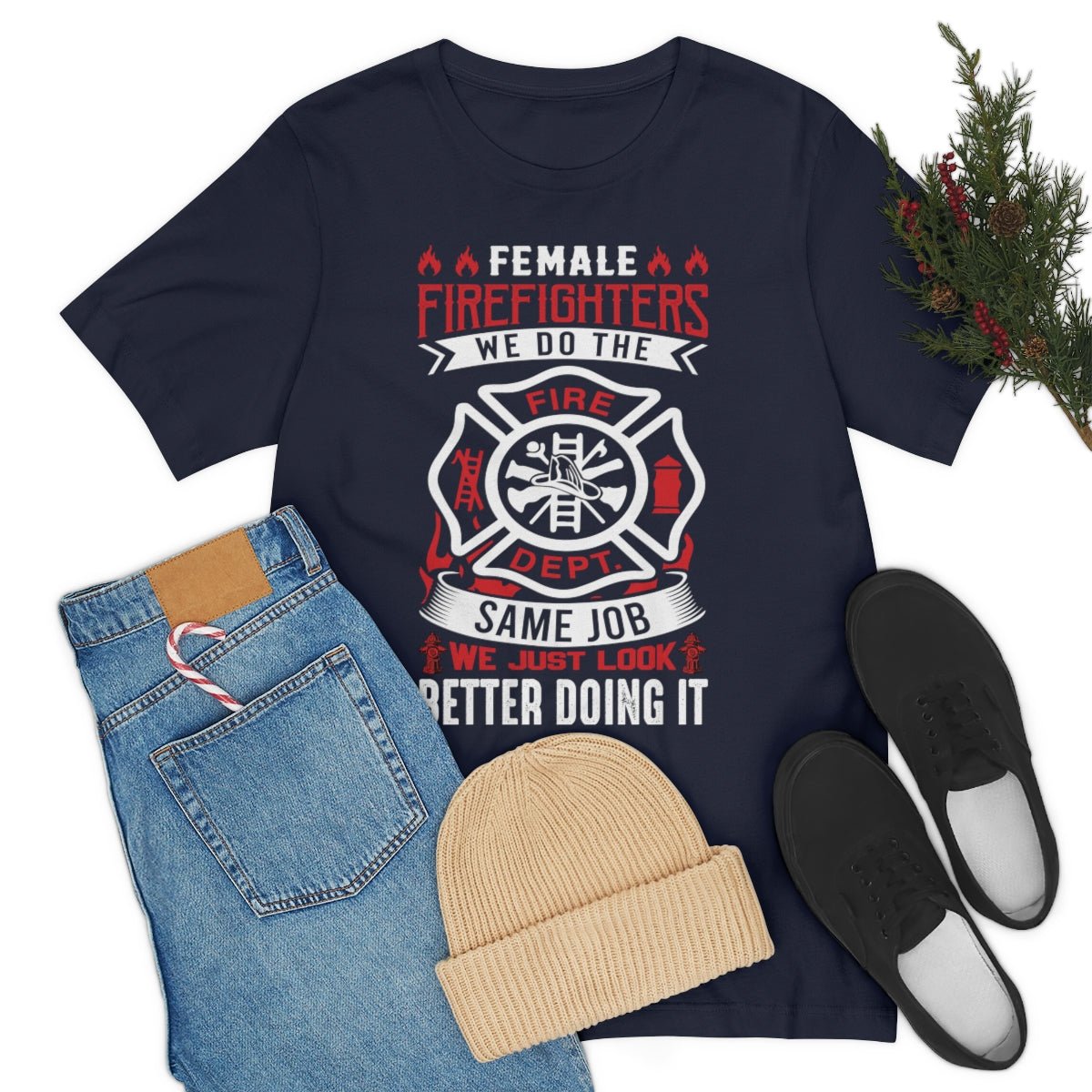 Women Firefighters Short Sleeve Tee