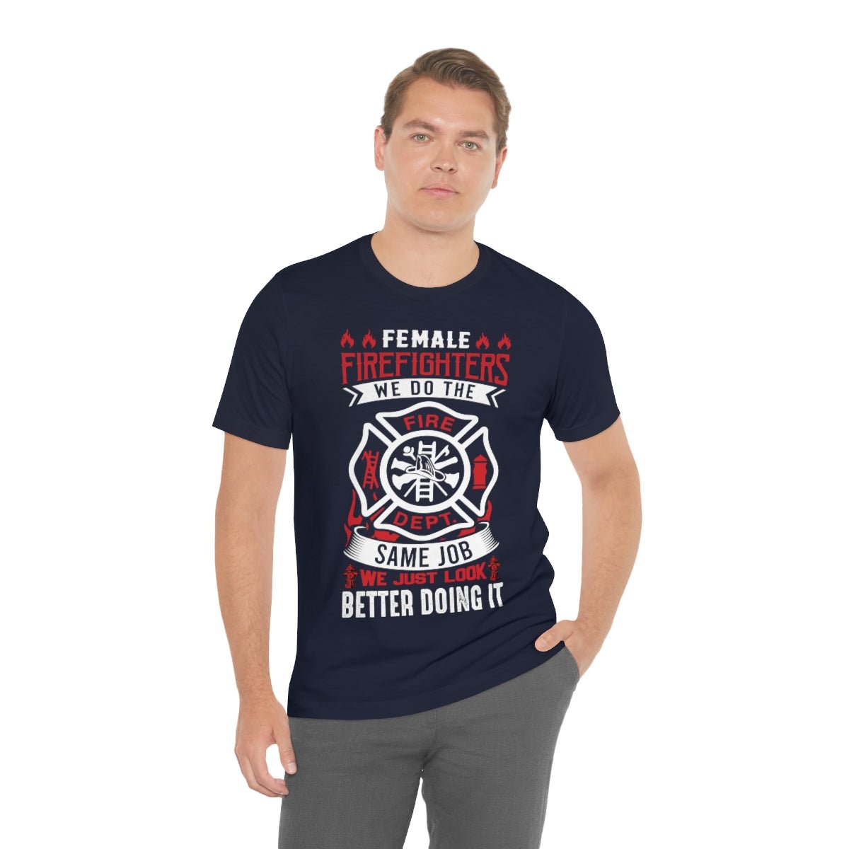 Women Firefighters Short Sleeve Tee