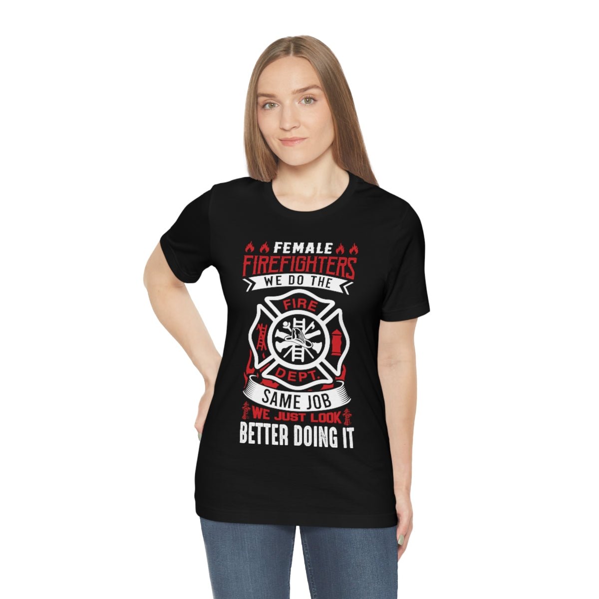 Women Firefighters Short Sleeve Tee