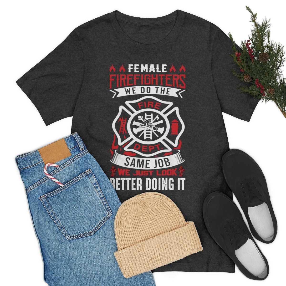 Women Firefighters Short Sleeve Tee