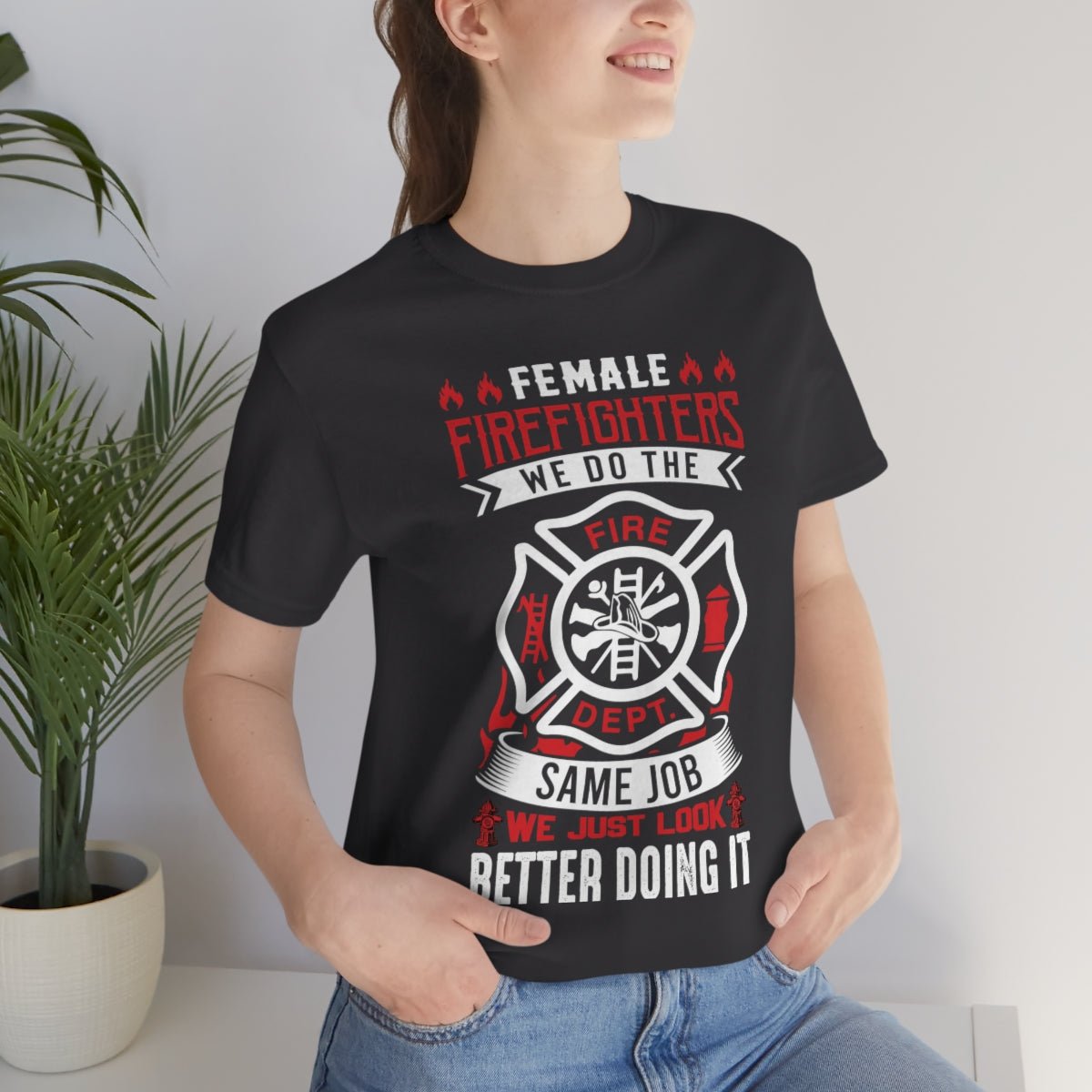 Women Firefighters Short Sleeve Tee