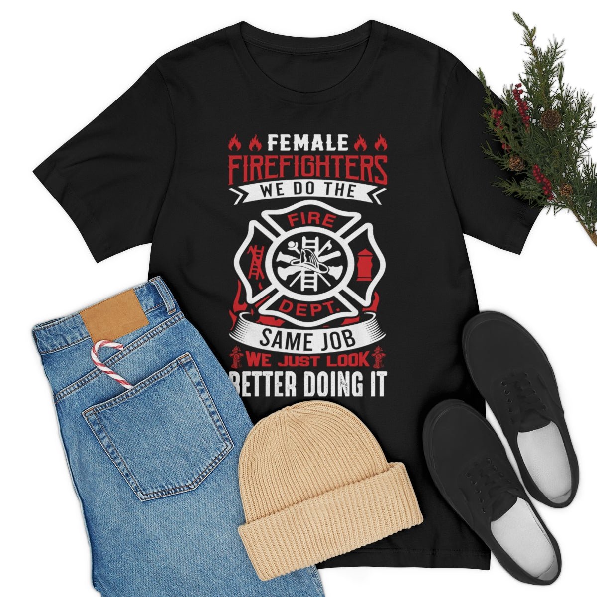 Women Firefighters Short Sleeve Tee