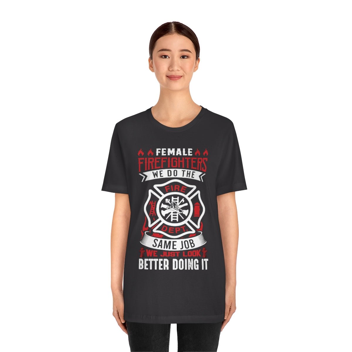 Women Firefighters Short Sleeve Tee