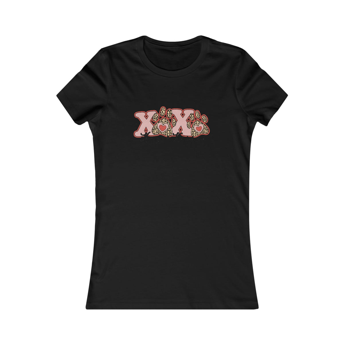 X & O's Women's Tee Black