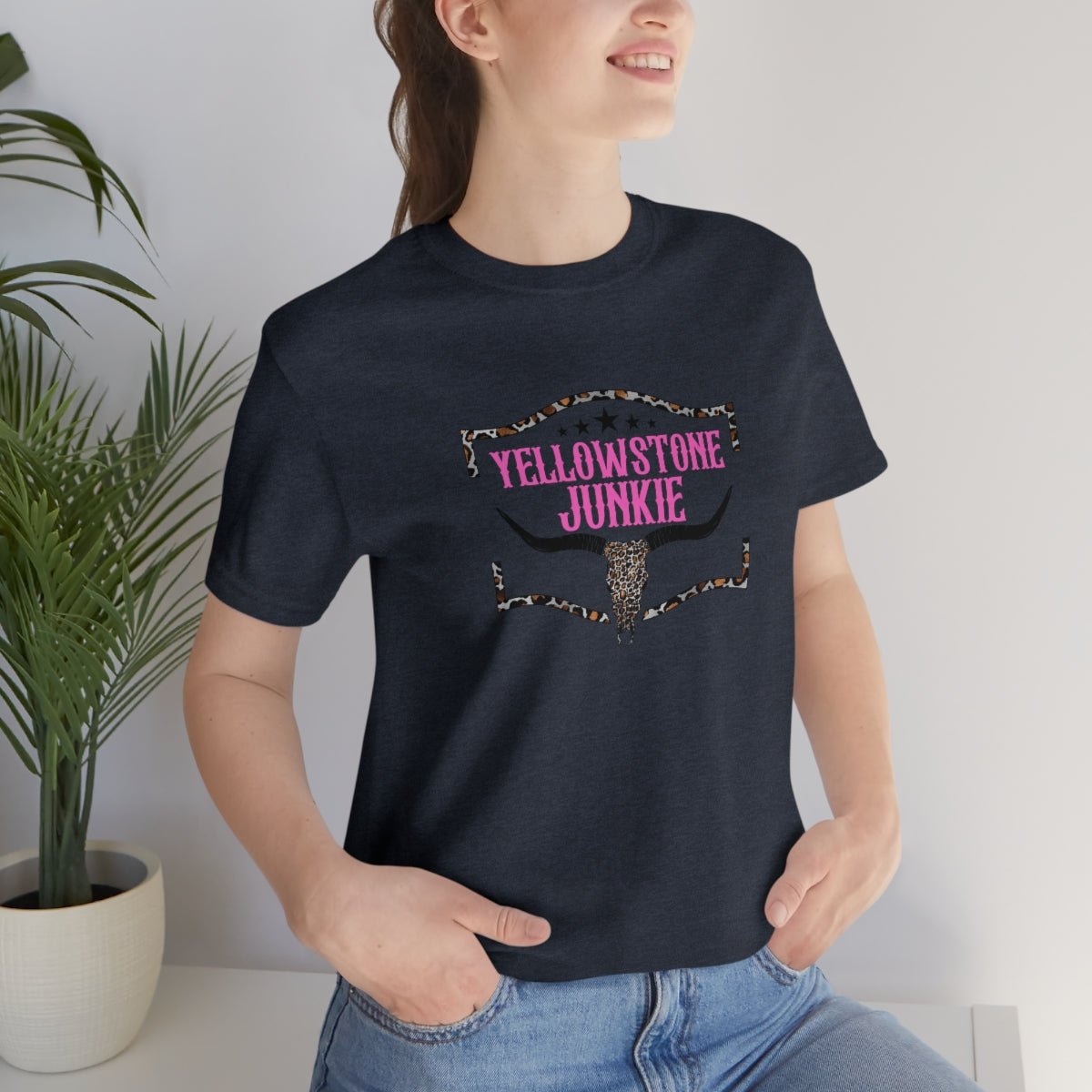 Yellowstone Junkie Women's Short Sleeve Tee - Salty Medic Clothing Co.