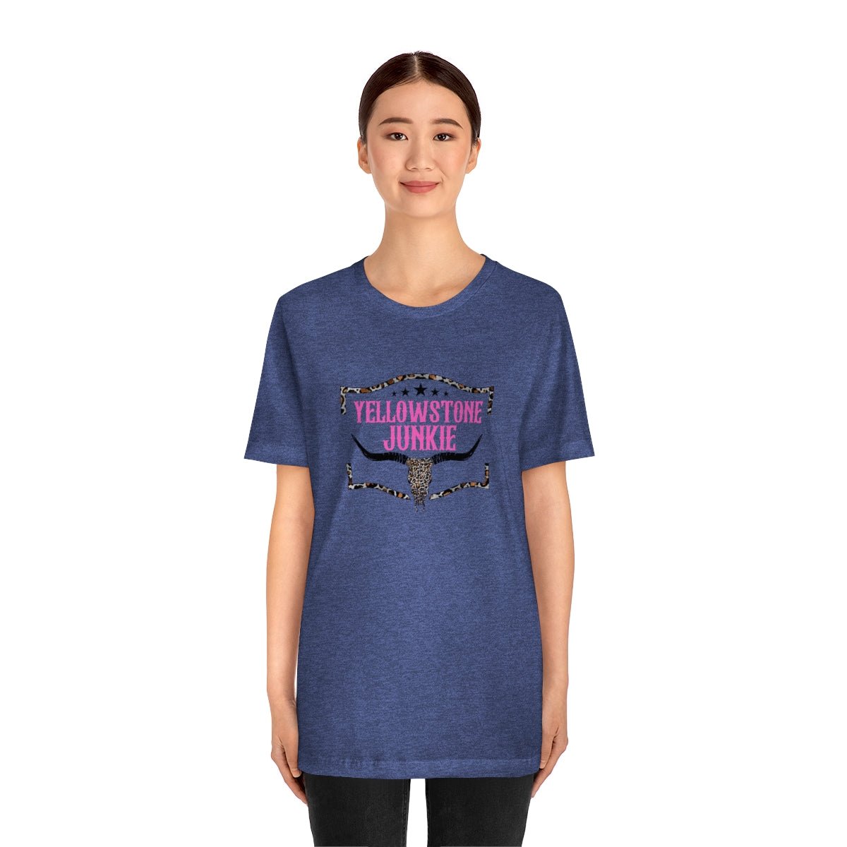 Yellowstone Junkie Women's Short Sleeve Tee - Salty Medic Clothing Co.